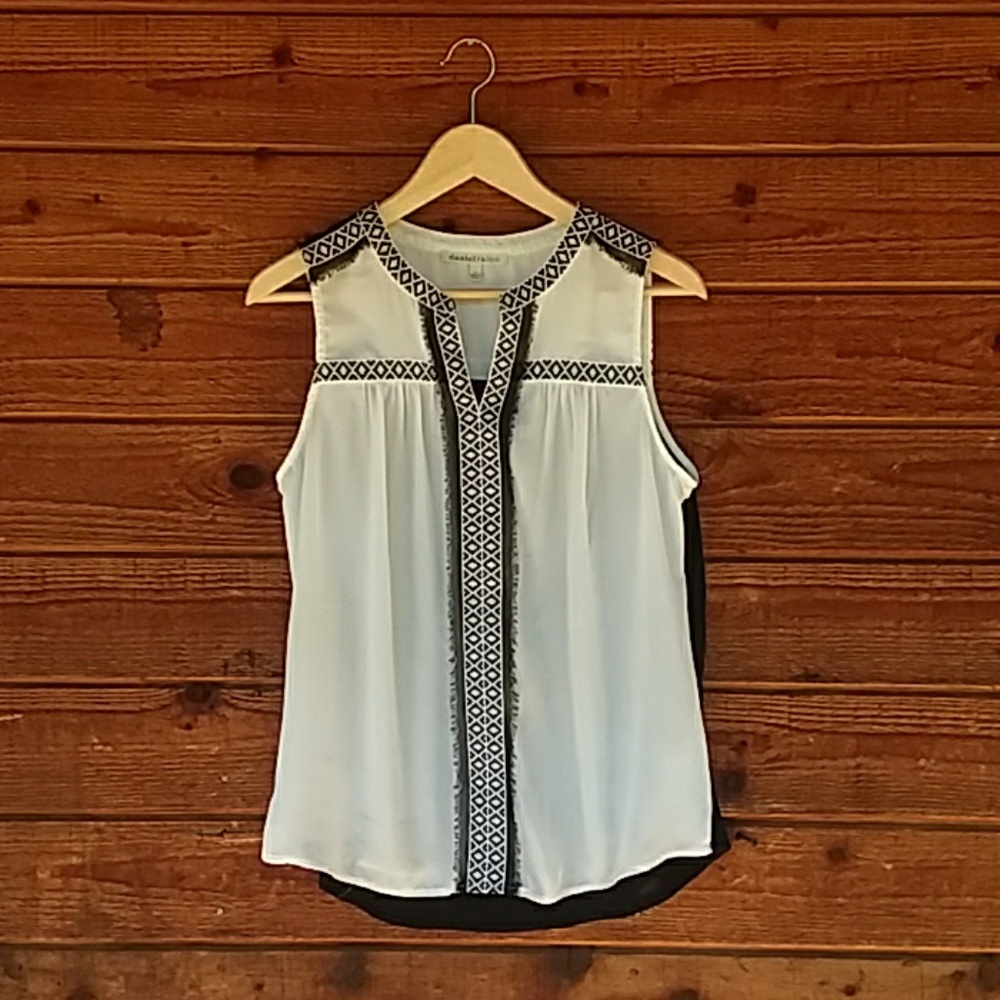 Black and white top